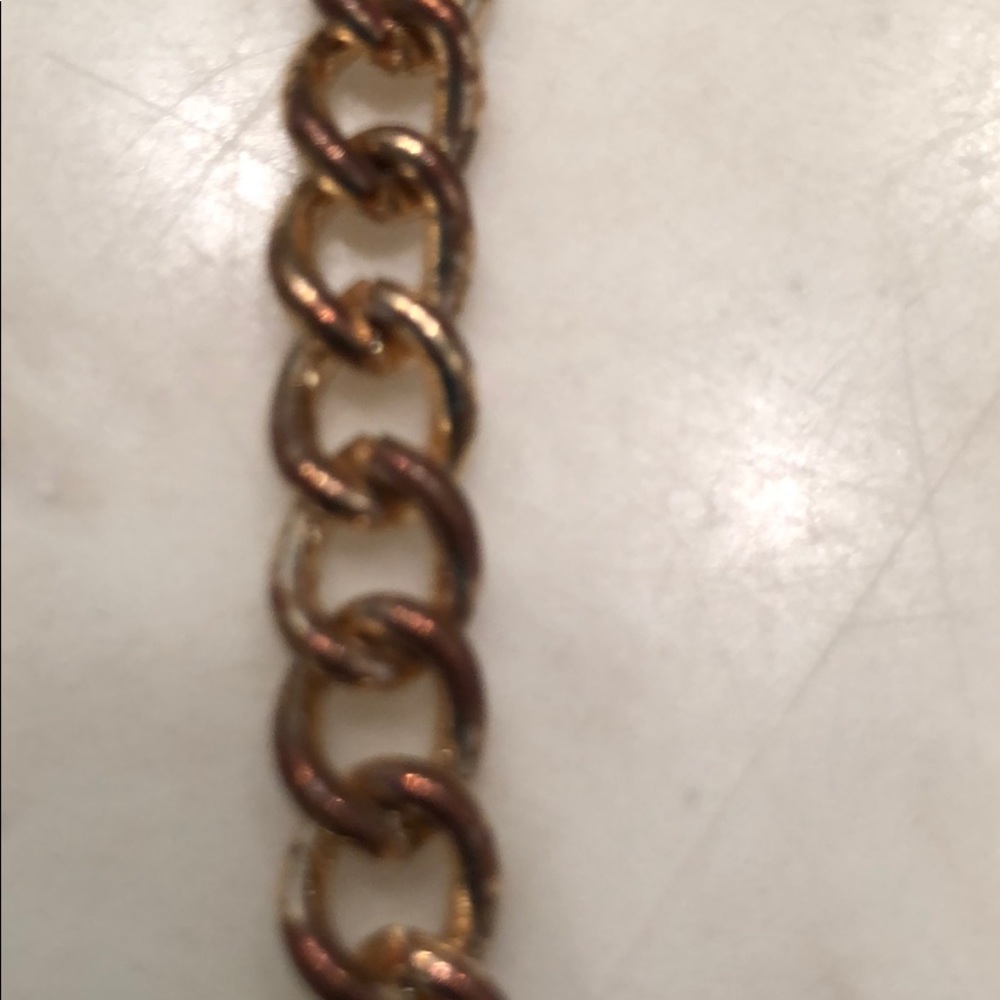 🌈🌺3/$20Pretty Purple and gold shaded necklace - Picture 5 of 6